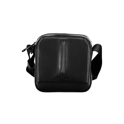 Calvin Klein Black Polyester Men's Shoulder Bag