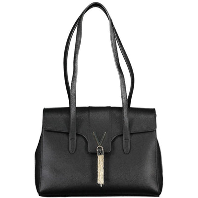 Mario Valentino Schwarze Polyethylen-Handtasche