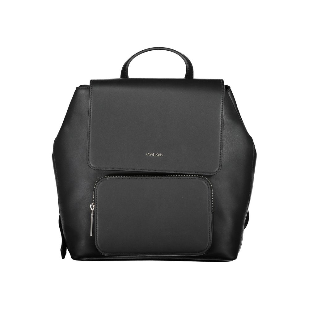 Calvin Klein – Schwarzer Polyester-Rucksack