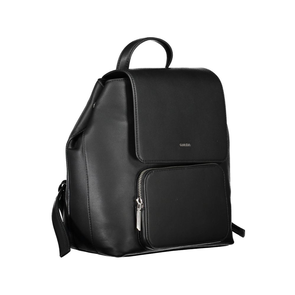Calvin Klein – Schwarzer Polyester-Rucksack