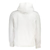 Calvin Klein White Cotton Men Sweater with Hood