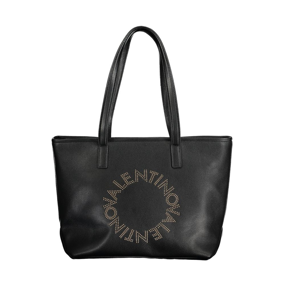 Mario Valentino Schwarze Polyethylen-Handtasche