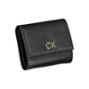 Calvin Klein Black Polyurethane Women Wallet