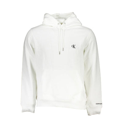 Calvin Klein Weißer Baumwollpullover