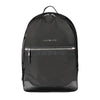 Tommy Hilfiger Black Polyester Men Backpack
