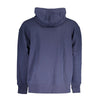 Tommy Hilfiger Blue Cotton Men's Hoodie Sweatshirt