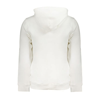 Tommy Hilfiger White Cotton Men's Sweatshirt Hoodie