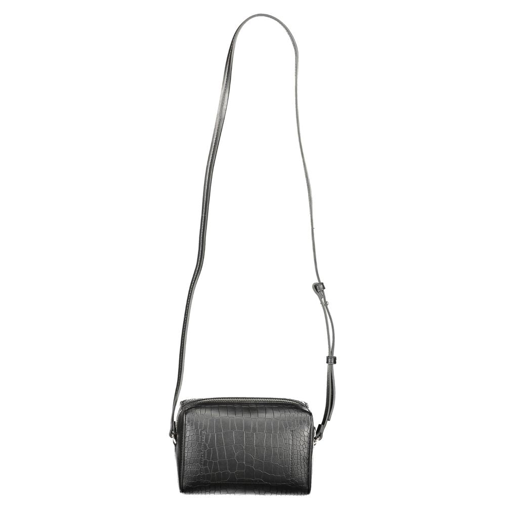 Calvin Klein Black Polyester Women Shoulder Bag
