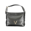 Mario Valentino Black Polyurethane Women's Shoulder Bag