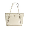 Guess Jeans Beige Polyurethane Women Handbag