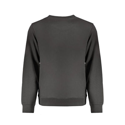 Wrangler Black Cotton Men Sweatshirt