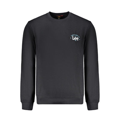 Lee Black Cotton Men's Sweatshirt