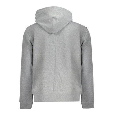 Calvin Klein Grigio Polyester Men's Hoodie