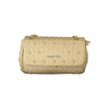 Mario Valentino Beige Polyurethane Women Shoulder Bag