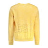 Guess Jeans Yellow Cotton Men Sweatshirt