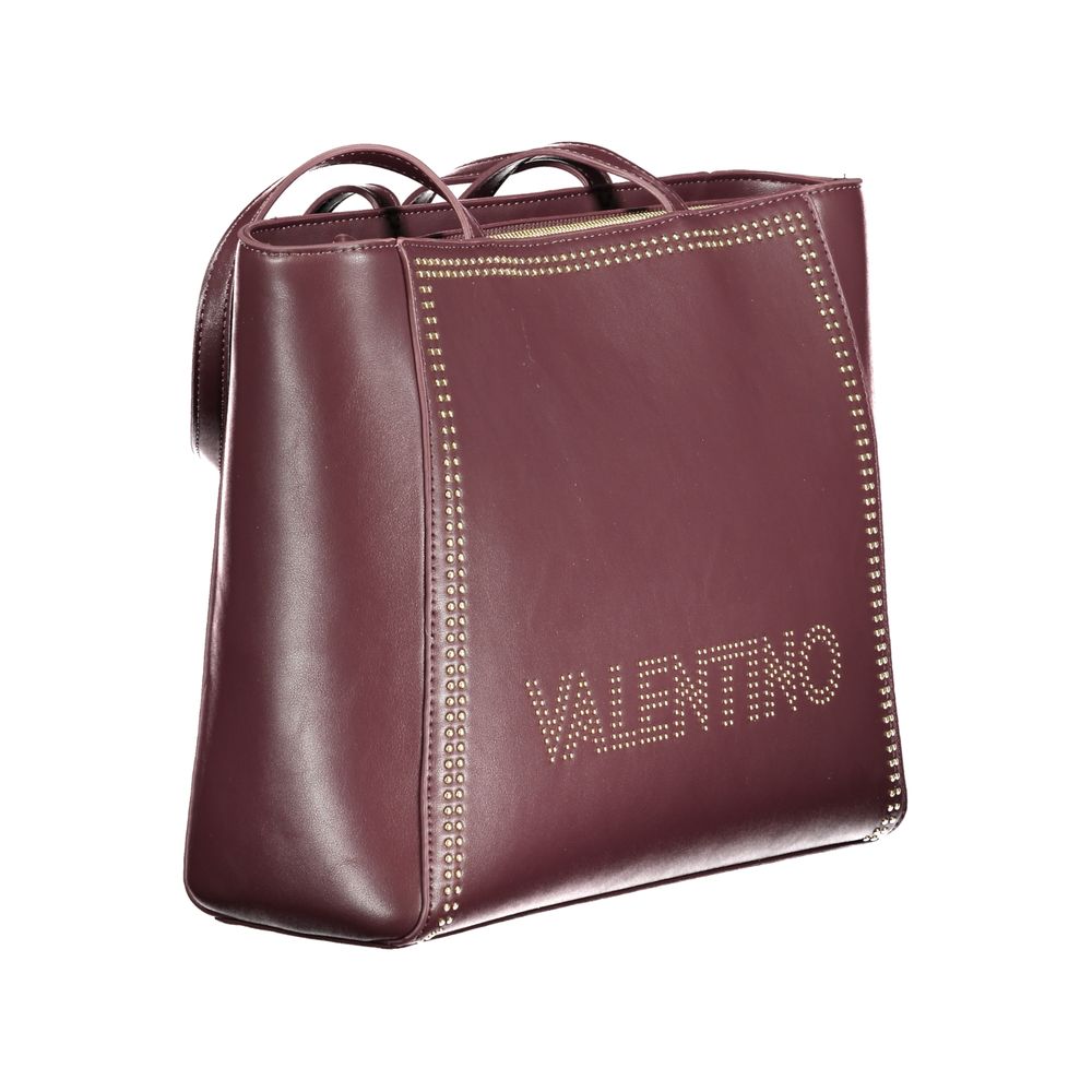 Mario Valentino Red Polyurethane Women's Shoulder Bag