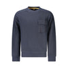 Hugo Boss Blue Cotton Men Sweater