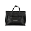 Mario Valentino Black Polyurethane Women Handbag