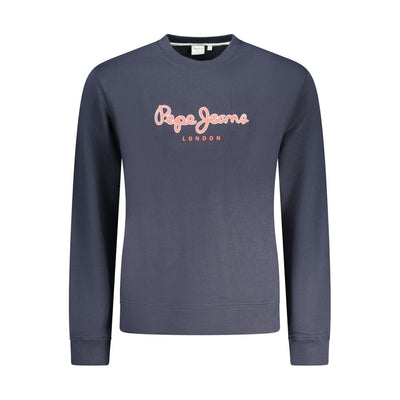 Pepe Jeans Blue Cotton Men's Sweatshirt