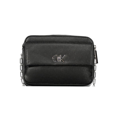 Calvin Klein Black Polyester Women's Shoulder Bag