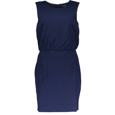 Gant – Blaues Viskosekleid