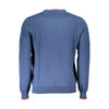 North Sails Blue Organic Cotton Men Sweater