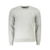 North Sails Grey Organic Cotton Men Sweater