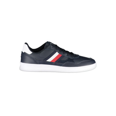 Tommy Hilfiger Blue Polyurethane Men Sneaker