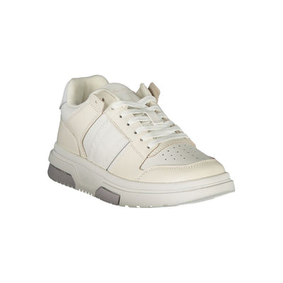 Tommy Hilfiger White Leather Women Sneaker