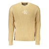 Calvin Klein Beige Cotton Men Sweater