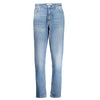 Calvin Klein Azzurro Cotton Women Jeans