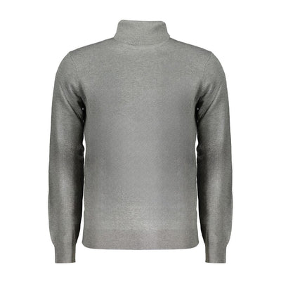 Norway 1963 Grigio Poliammide Men's Turtleneck Sweater