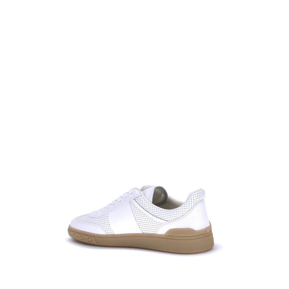 Valentino Garavani White Rubber Low Top Sneakers