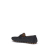 Valentino Garavani Black Rubber Slip-On Loafers