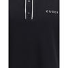 Gucci Black Cotton Polo Shirt