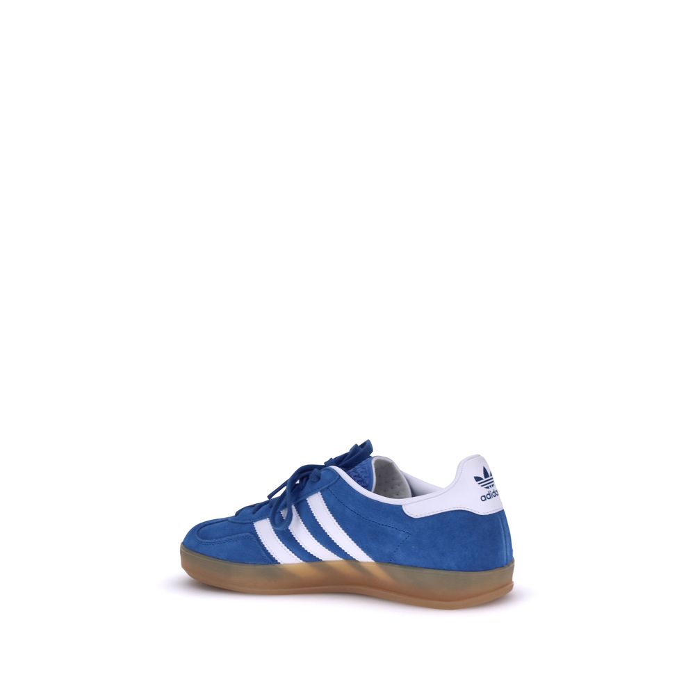 Adidas Blue Calf Leather Bos Taurus Sneakers