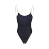 Oséree Black Polyamide One-Piece Swimsuit