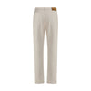 Brunello Cucinelli Cream Cotton Jeans Denim