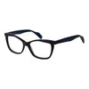 Yohji Yamamoto Blaue Kunststoffbrille (Gestell)