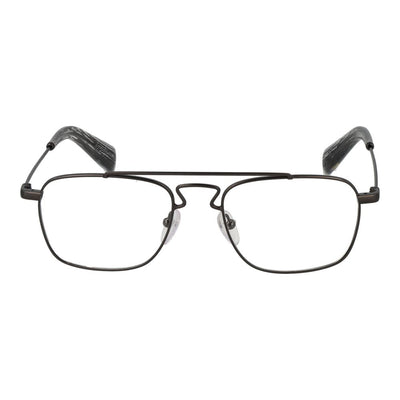 Yohji Yamamoto Gray Metal Glasses (Frames)