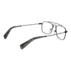 Yohji Yamamoto Gray Metal Glasses (Frames)