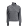 Tom Ford Gray Cashmere Turtleneck