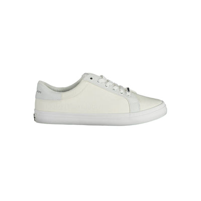 Calvin Klein Bianco Cotton Women Sneaker