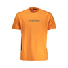 Napapijri Arancione Cotton Men T-Shirt
