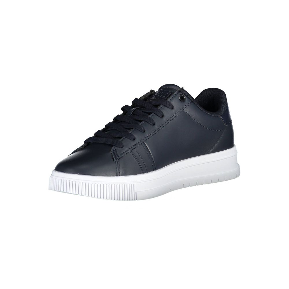 Tommy Hilfiger – Blauer Polyester-Sneaker