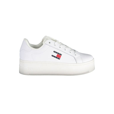 Tommy Hilfiger Bianco Leather Women Sneaker
