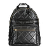Mario Valentino Black Polyurethane Women Backpack
