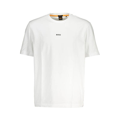 Hugo Boss White Organic Cotton Men's T-Shirt