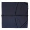 Dolce & Gabbana Dark Blue Silk Square Men Foulard Scarf
