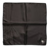 Dolce & Gabbana Brown DG Crown Silk Square Men Foulard Scarf